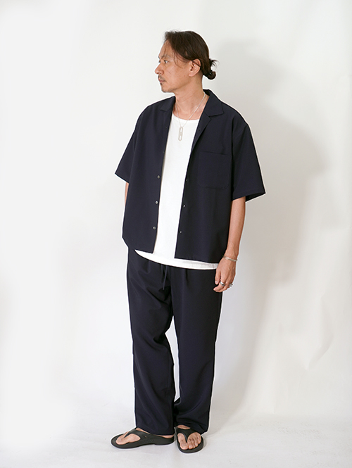 LA MOND  SHARI SHIRT - Navy Black