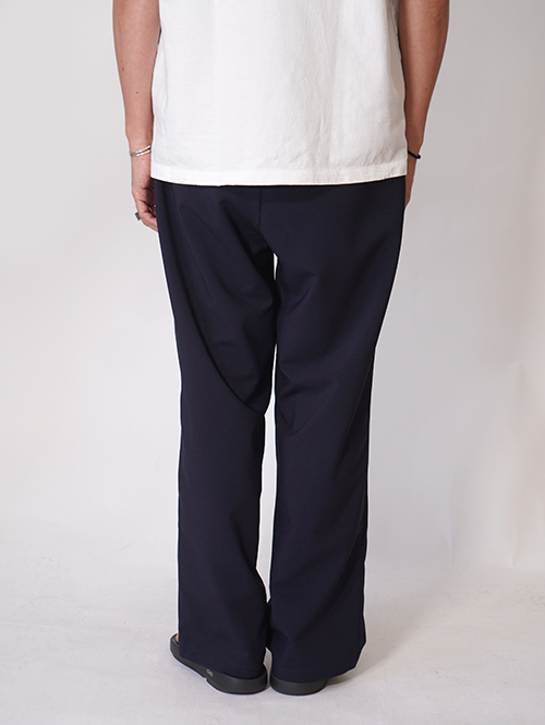 LA MOND  NEW SEMI WIDE SHARI PANT - Navy Black