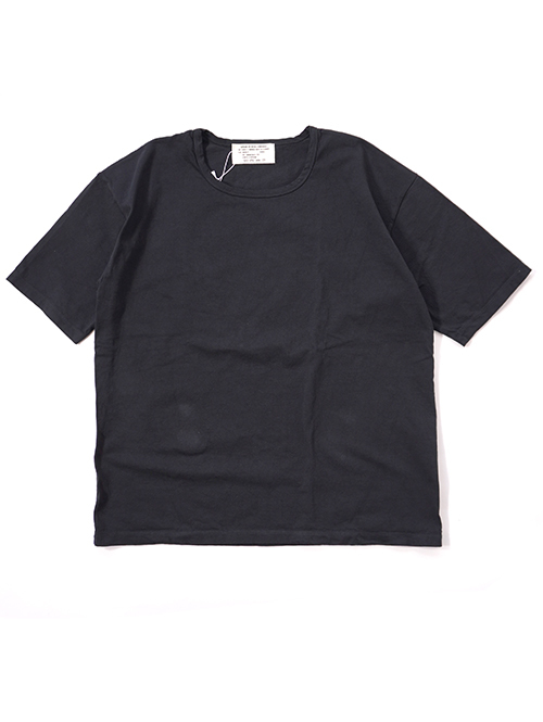 GRAB IN HOLLYWOOD  Heavy Weight Relax U Neck Tee  - Black
