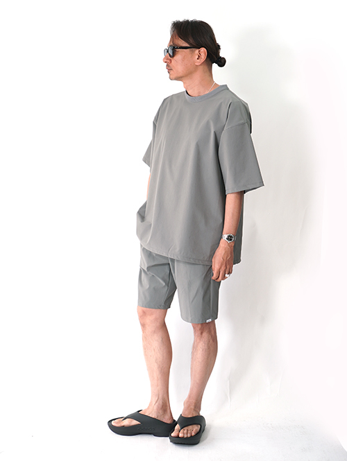 SALUTE HELM リコンフィー®︎ナイロン4WAYクロス スピンドル入りバルーンTee (76008)