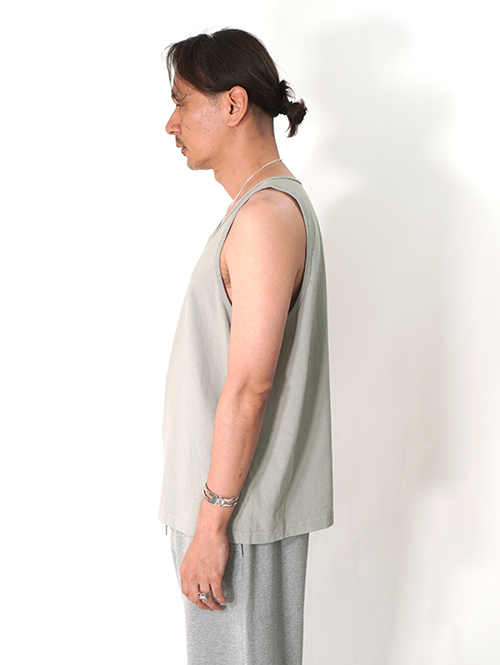 LOS ANGELES APPAREL 6.5oz Classic Tank - Sage