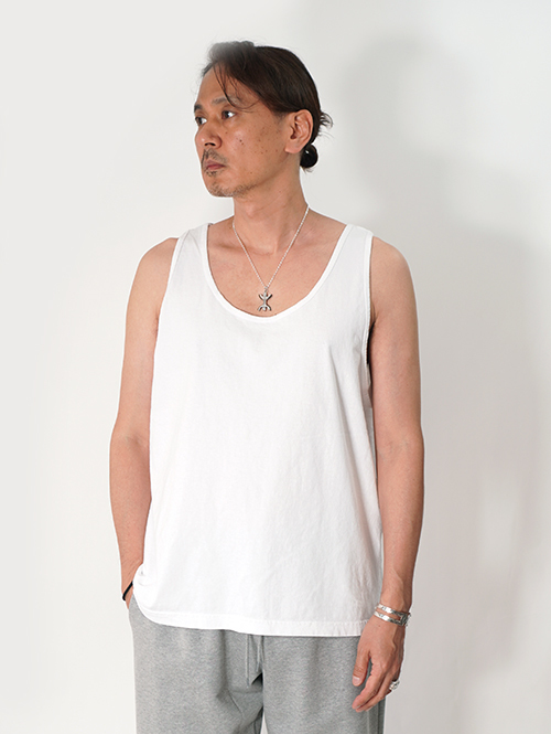 LOS ANGELES APPAREL 6.5oz Classic Tank - White