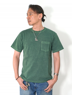 Good on  S/S Pocket Tシャツ - D-Green