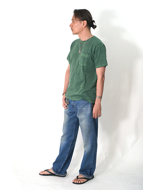Good on  S/S Pocket Tシャツ - D-Green