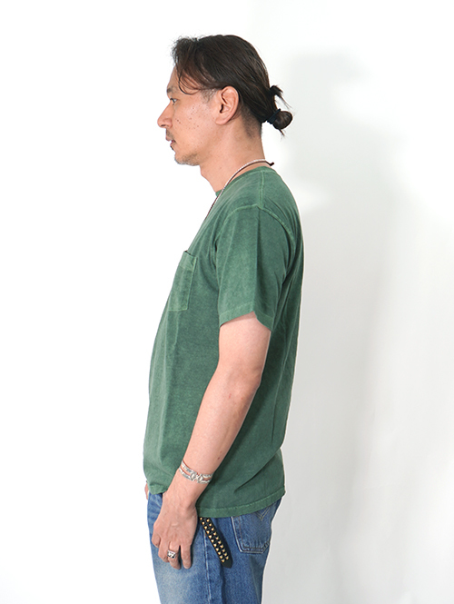Good on  S/S Pocket Tシャツ - D-Green