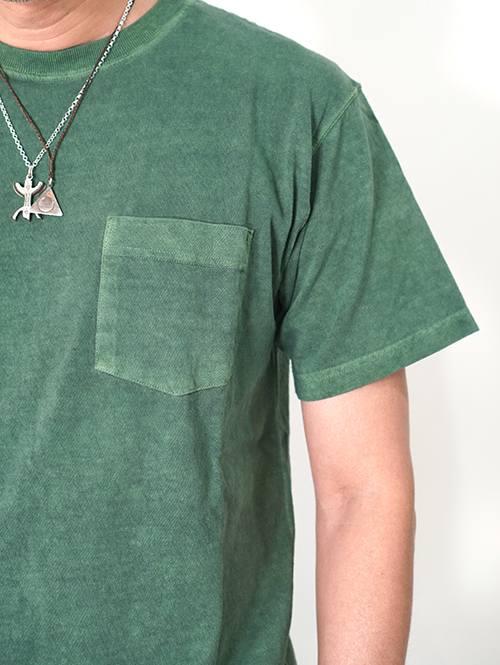 Good on  S/S Pocket Tシャツ - D-Green