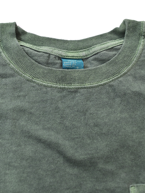 Good on  S/S Pocket Tシャツ - D-Green