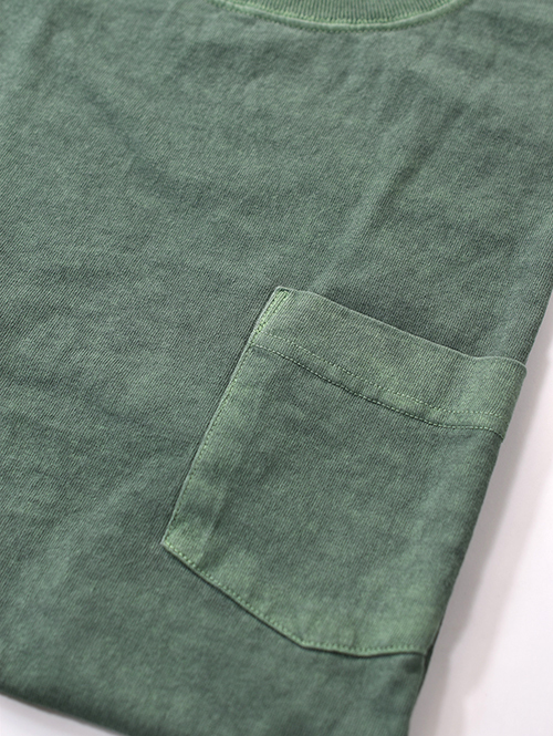 Good on  S/S Pocket Tシャツ - D-Green