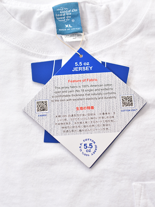 Good on  S/S Pocket Tシャツ - White