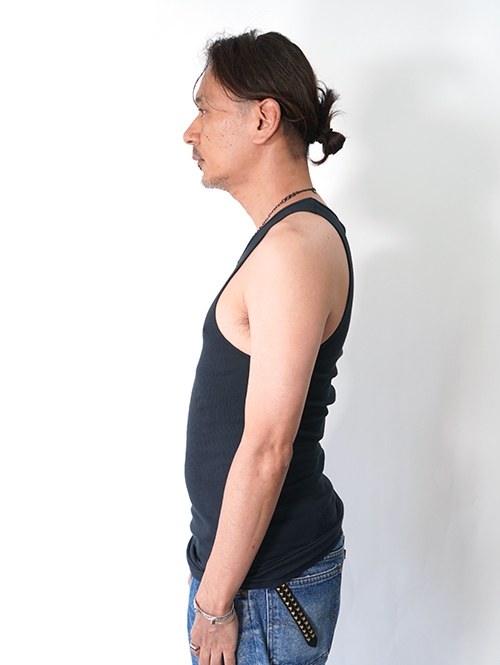 LOS ANGELES APPAREL  5.6oz GD 2X1 Tubular Rib Tank 