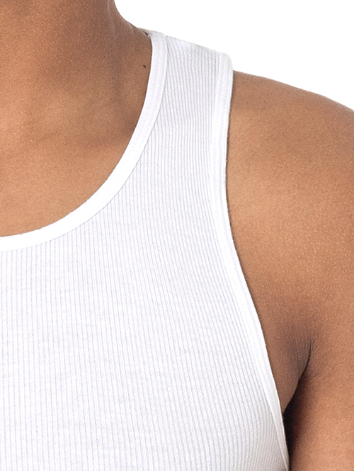LOS ANGELES APPAREL  5.6oz GD 2X1 Tubular Rib Tank 