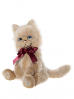 Charlie Bears (チャーリーベアーズ）　Kingswood(キングスウッド) 　ねこ　茶色　ねこのぬいぐるみ