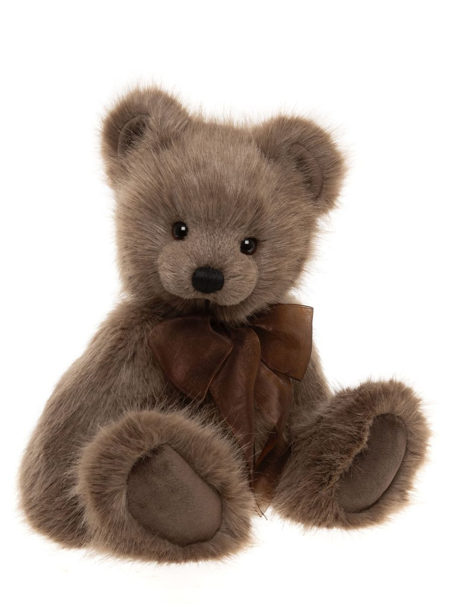 Charlie Bears (チャーリーベアーズ）Oak(オーク) クマ　くまのぬいぐるみ　くま　縫いぐるみ　こげ茶色のくま