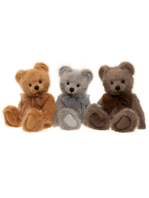 Charlie Bears (チャーリーベアーズ）Oak(オーク) クマ　くまのぬいぐるみ　くま　縫いぐるみ　こげ茶色のくま
