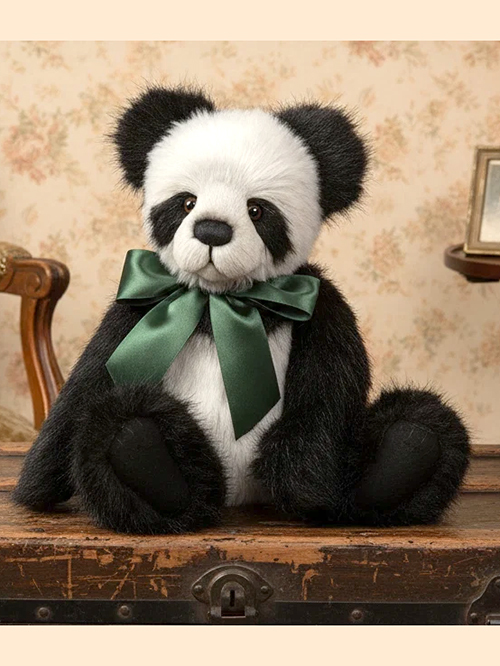 Charlie Bears チャーリーベアーズ　【37㎝】Davidson(デイビッドソン)  panda  パンダ ぱんだのぬいぐるみ　ぱんだ
