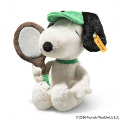 シュタイフ　スヌーピー　/ Steiff snoopy teninis（テニス）テニスをしているスヌーピー　スヌーピーのぬいぐるみ