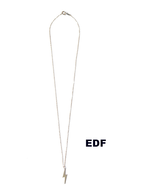 EDF BOLT NECKLACE (S)  Silver - 45cm