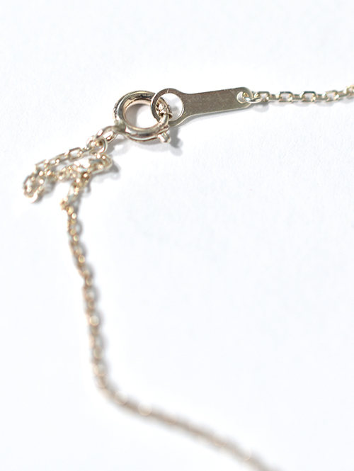 EDF BOLT NECKLACE (S)  Silver - 50cm
