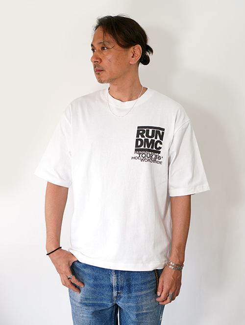 JOHNBULL  ARTIST Tシャツ - RUN DMC-White