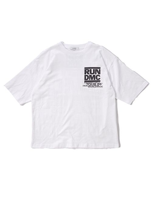 JOHNBULL  ARTIST Tシャツ - RUN DMC-White
