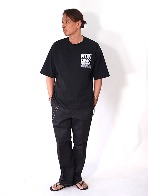JOHNBULL  ARTIST Tシャツ - RUN DMC-Black