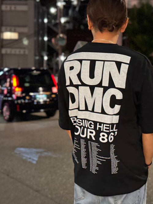 JOHNBULL  ARTIST Tシャツ - RUN DMC-Black