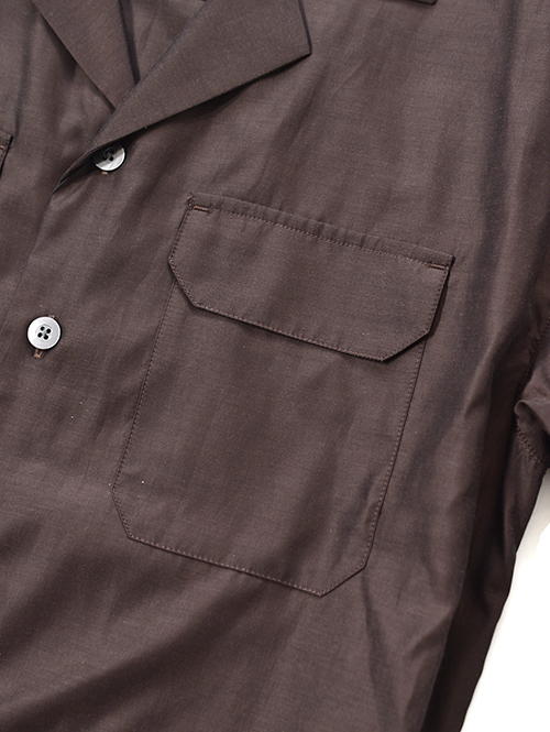 SALUTE HELM  キュプラコットンタイプライター シャツ(No.56501)