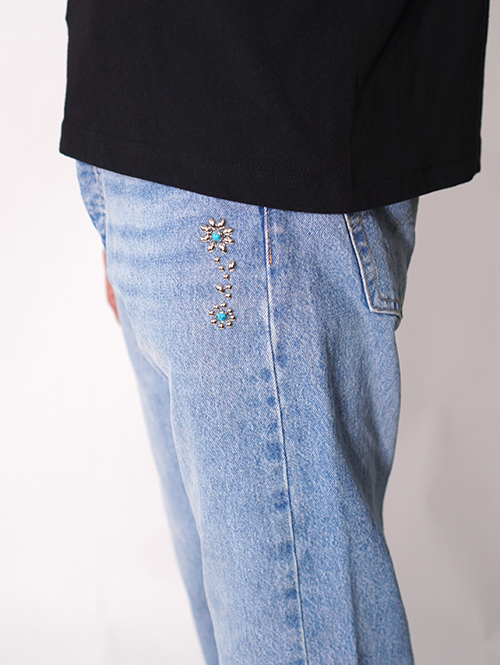 Vintage Levi's カスタムデニムパンツ 501 - 32 (D) 縦柄