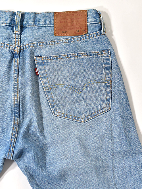 Vintage Levi's カスタムデニムパンツ 501 - 32 (D) 縦柄