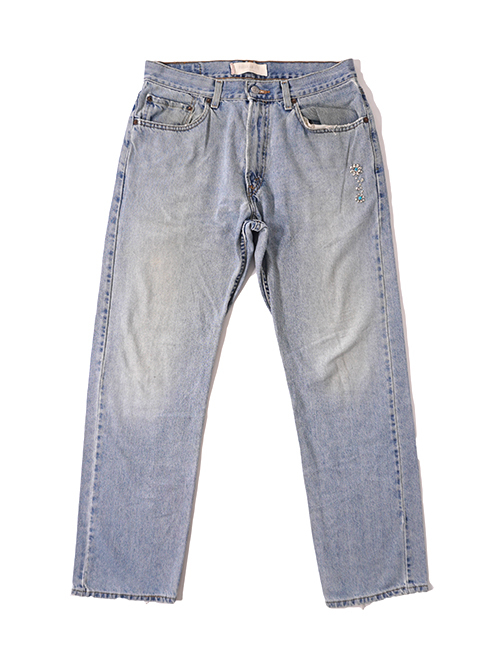 Vintage Levi's カスタムデニムパンツ 505 - 33 (C) 縦柄