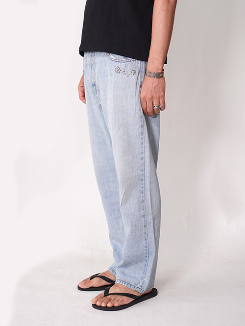 Vintage Levi's カスタムデニムパンツ 505 - 34 (C) 横柄