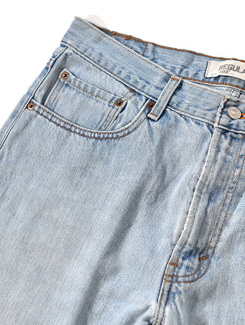 Vintage Levi's カスタムデニムパンツ 505 - 34 (C) 横柄