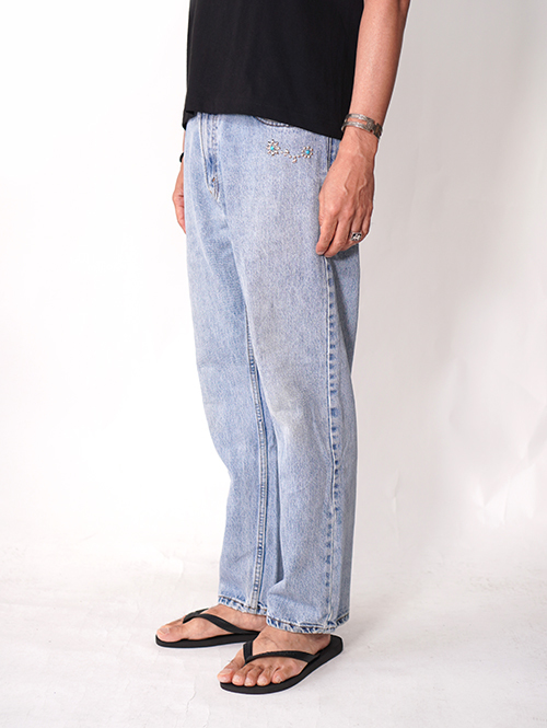 Vintage Levi's カスタムデニムパンツ 505 - 34 (B) 横柄