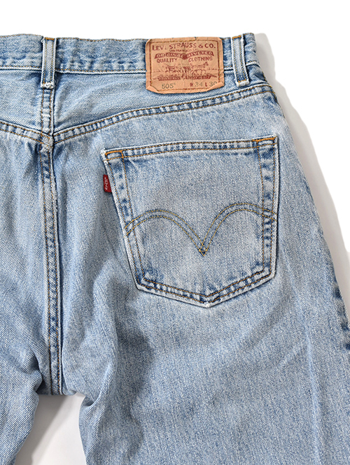 Vintage Levi's カスタムデニムパンツ 505 - 34 (B) 横柄