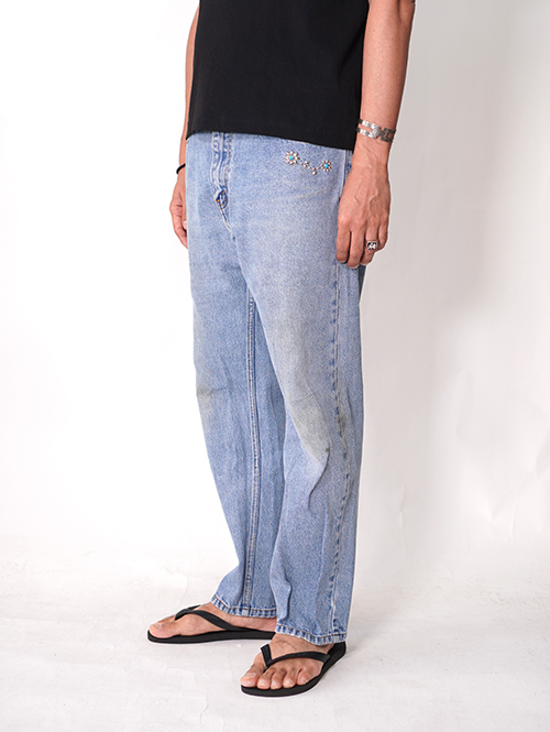 Vintage Levi's カスタムデニムパンツ 505 - 34 (A) 横柄
