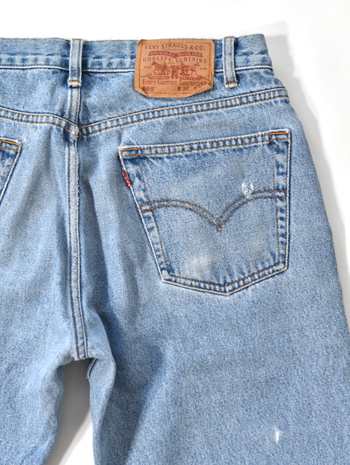 Vintage Levi's カスタムデニムパンツ 505 - 34 (A) 横柄