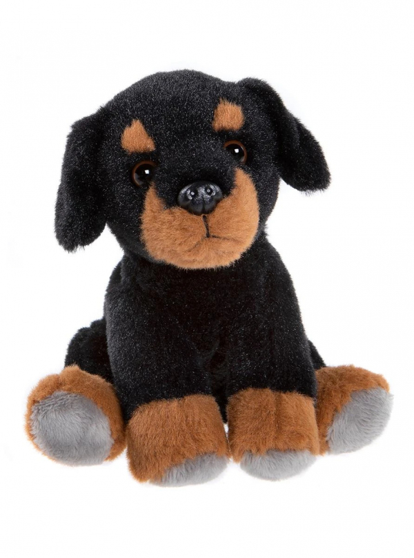 Charlie Bears Cuddle Cub Rottie Dog　【ちいさいぬいぐるみ】　いぬのぬいぐるみ　イヌ　いぬ　
