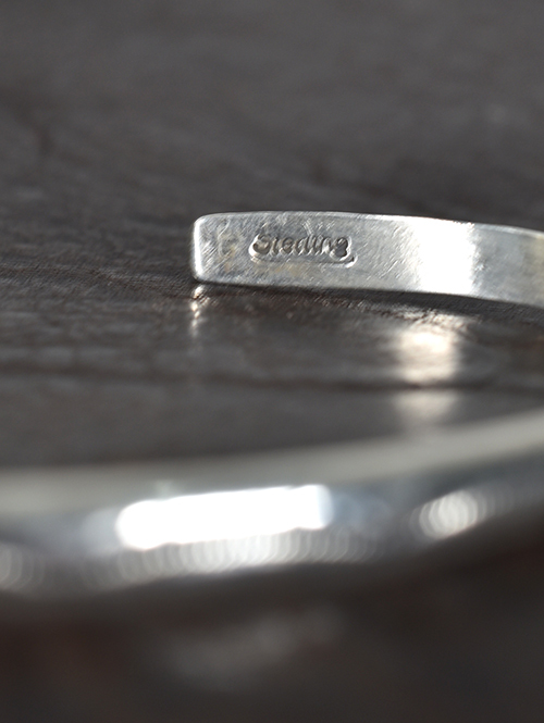 NAVAJO Hand Made Silver Bangle(B)