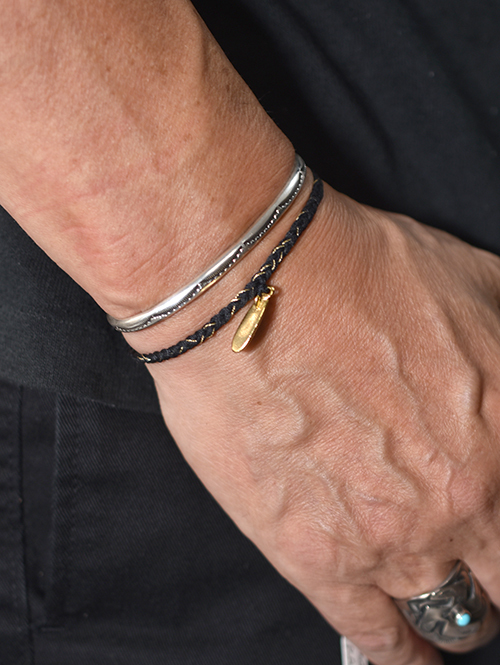 NAVAJO Hand Made Silver Bangle(B)