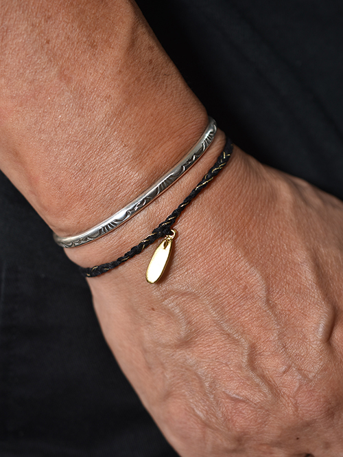 NAVAJO Hand Made Silver Bangle(D)