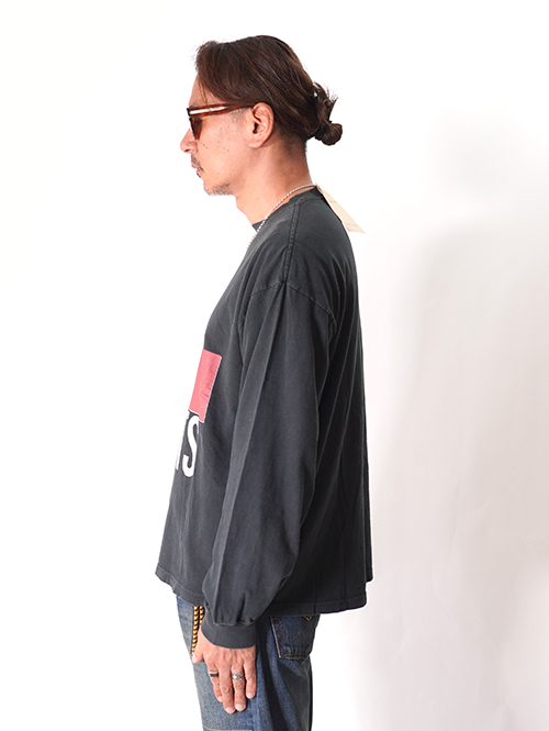 REMI RELIEF  「THE RED HEARTS」　L/Tee 　Vintage加工
