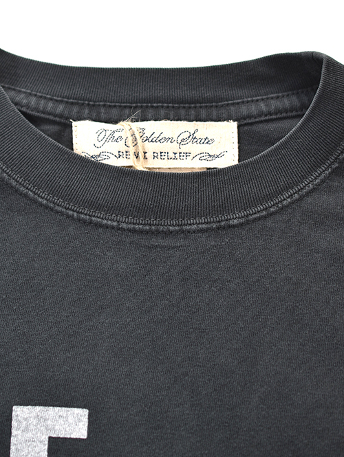 REMI RELIEF  「THE RED HEARTS」　L/Tee 　Vintage加工