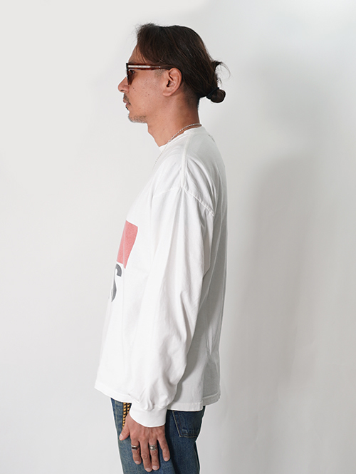 REMI RELIEF  「THE RED HEARTS」　L/Tee 　Vintage加工