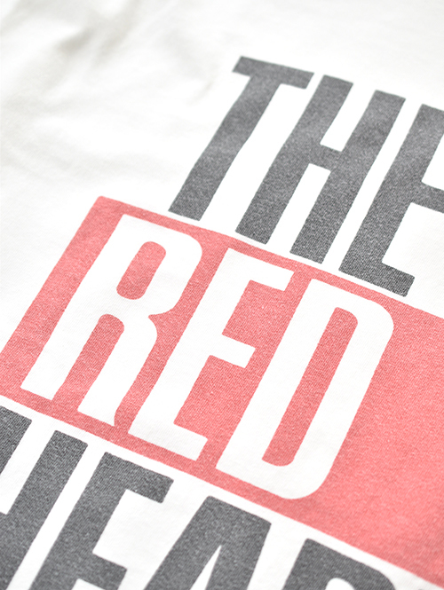 REMI RELIEF  「THE RED HEARTS」　L/Tee 　Vintage加工