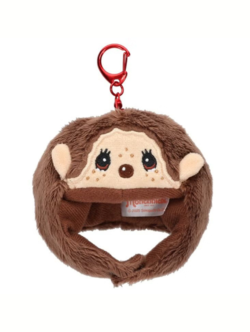 ファンキャップキーホルダー｜おんなのこ｜Monchhichi 【モンチッチ】ぬいぐるみ| Capチャーム Girl｜モンチッチバッグチャーム
