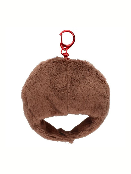 ファンキャップキーホルダー｜おんなのこ｜Monchhichi 【モンチッチ】ぬいぐるみ| Capチャーム Girl｜モンチッチバッグチャーム