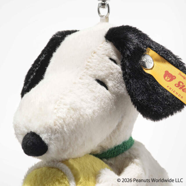シュタイフ　【Steiff】｜スヌーピーのチャーム｜スヌーピー｜ぬいぐるみ｜バッグチャーム