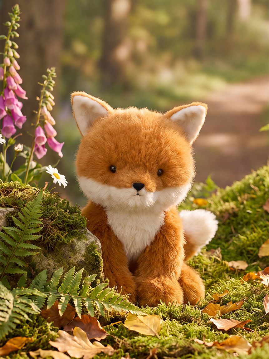 JAMIE KAY(ジェイミーケイ)｜  Archie the Fox　キツネのアーチー｜きつねのぬいぐるみ　