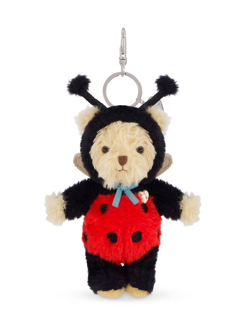JAMIE KAY(ジェイミーケイ) Arthur the Bear Lovebug　Charm｜　てんとうむしのくまのチャーム｜クマのぬいぐるみ｜てんとうむし