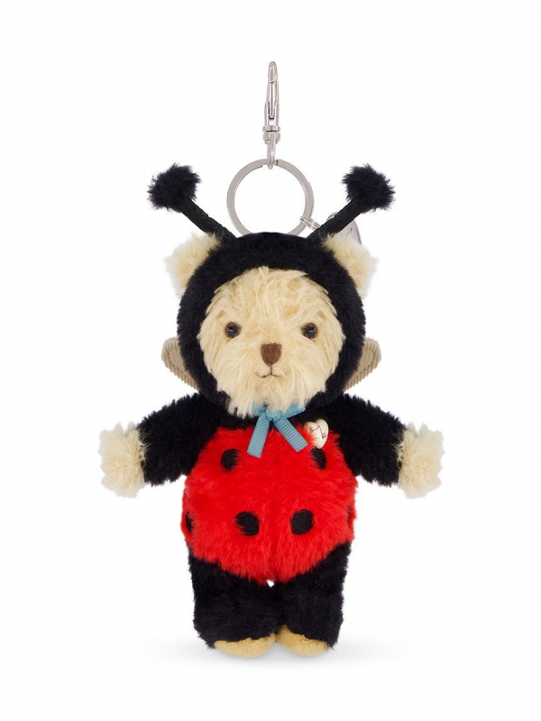 JAMIE KAY(ジェイミーケイ) Arthur the Bear Lovebug　Charm｜　てんとうむしのくまのチャーム｜クマのぬいぐるみ｜てんとうむし